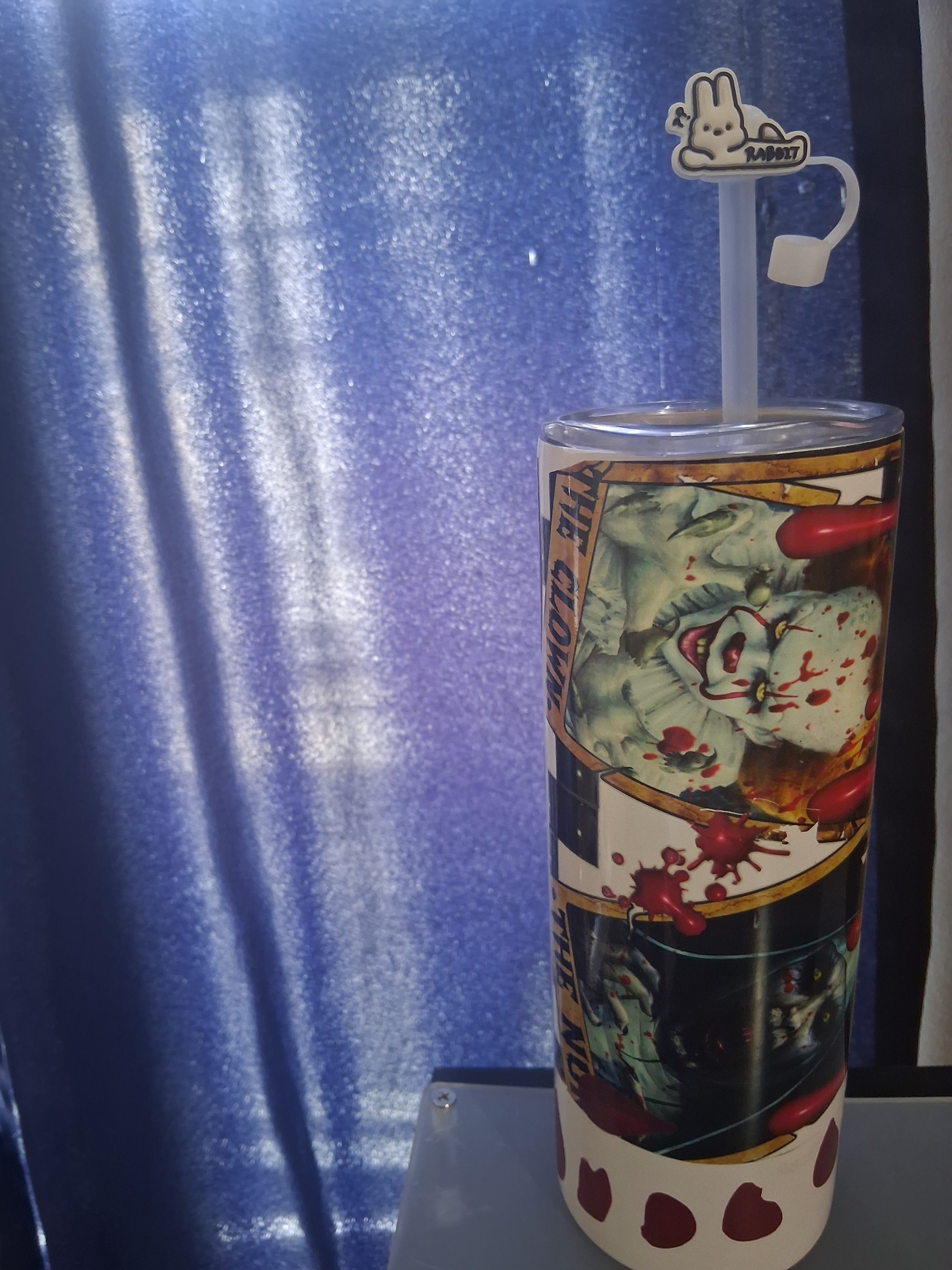 Clown and num cup